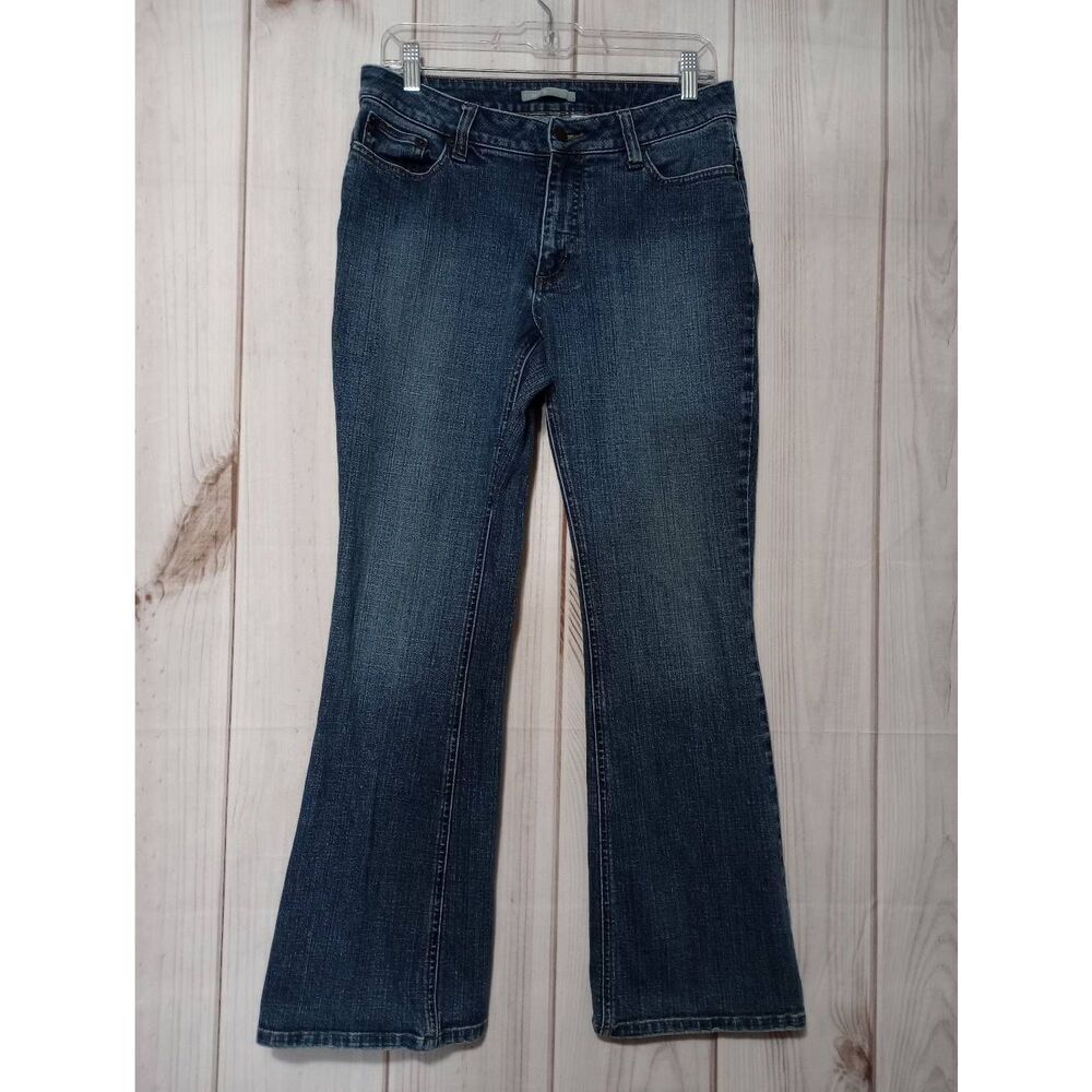 Ann Taylor Jeans Ladies 10 petite slim fit Lower On‎ Waist